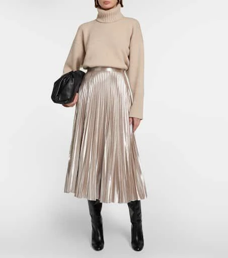 Altuzarra Sif pleated midi skirt 2