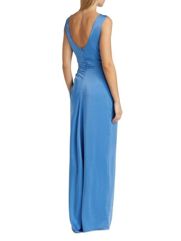 A.L.C. Ophelia Draped Satin Gown 2