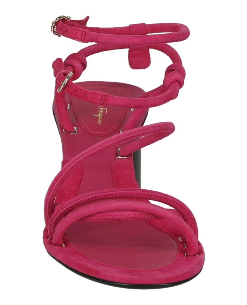 Salvatore Ferragamo Augusta 60 Suede Sandals 8