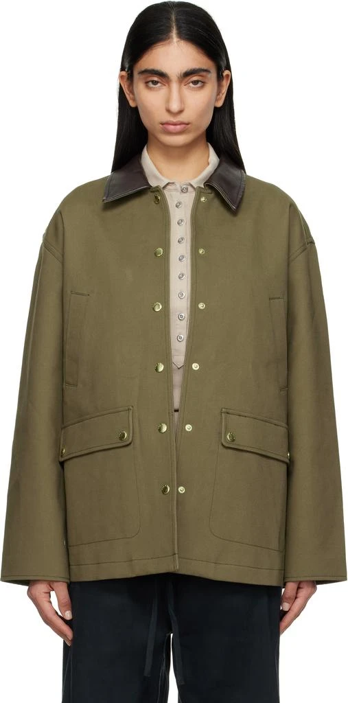 Rag & Bone Khaki Cassidy Cotton Jacket 1