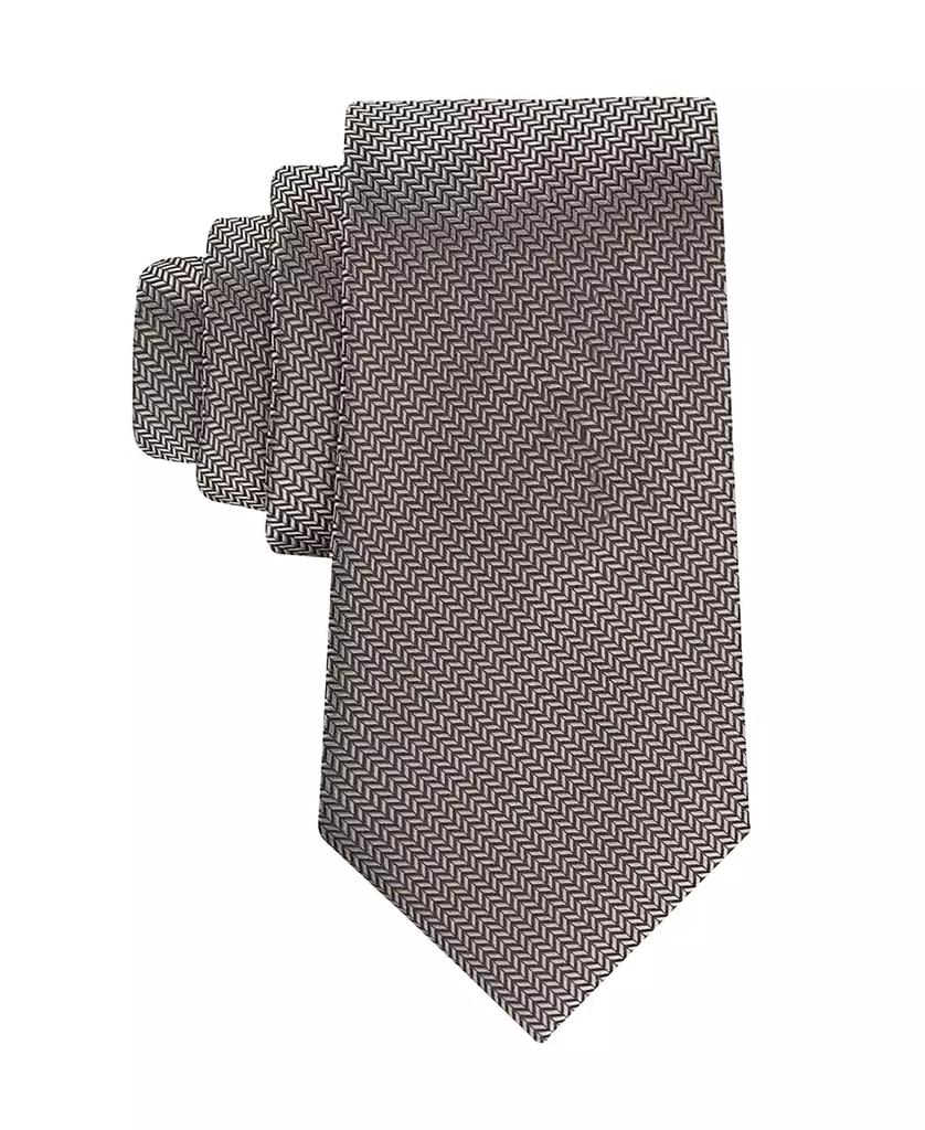 Calvin Klein Men's Mason Chevron Striped Tie
