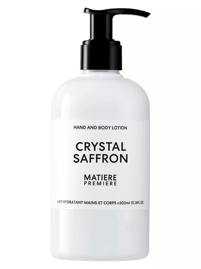 Matiere Premiere Crystal Saffron Hand & Body Lotion