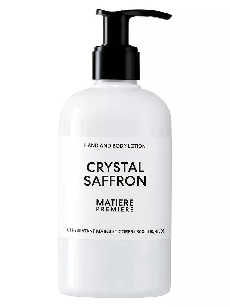 Matiere Premiere Crystal Saffron Hand & Body Lotion 1
