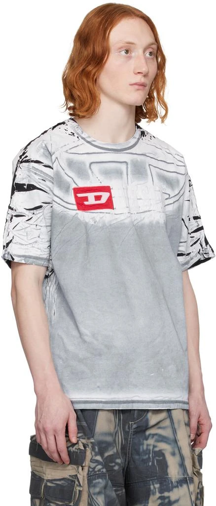 Diesel White T-Ox T-Shirt 2