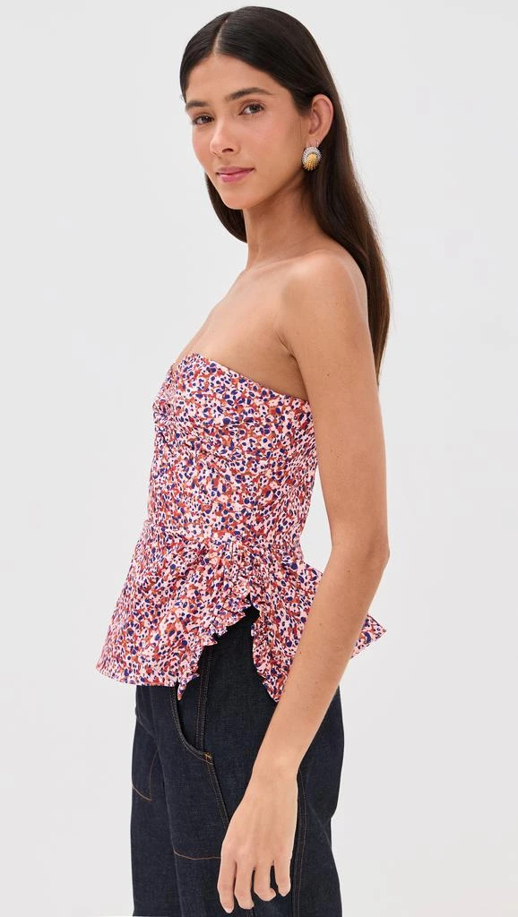 Kika Vargas Tasha Top Pink Dots 3