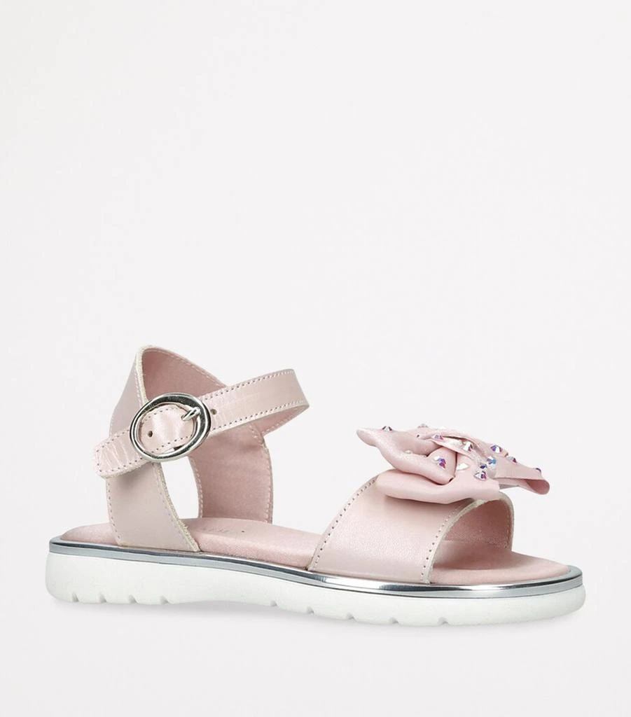 Babywalker Leather Bow Sandals 3