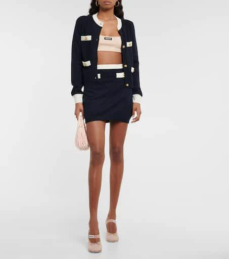 Miu Miu Cashmere miniskirt 2