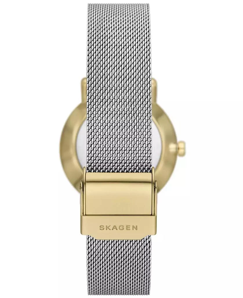 Skagen Women's Kuppel Lille Quartz Three Hand Silver-Tone Stainless Steel Watch, 32mm 3