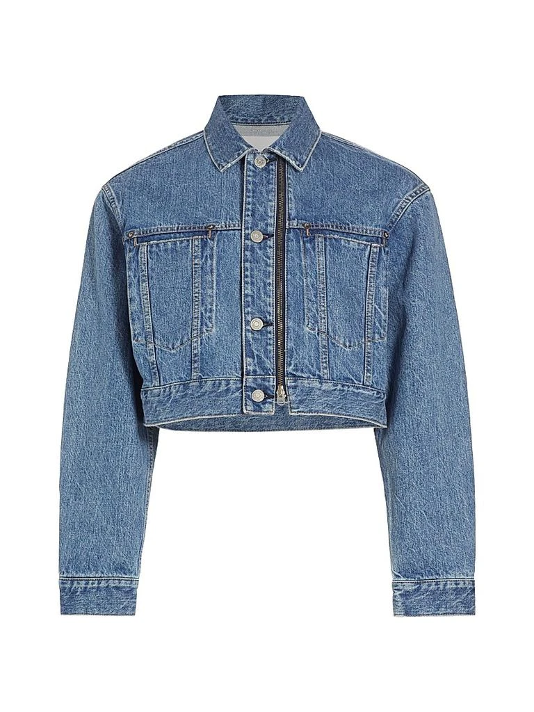 MOUSSY VINTAGE Bayview Denim Crop Jacket 1