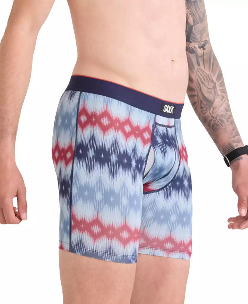 SAXX Men's Multi-Sport Printed Mesh Boxer Briefs