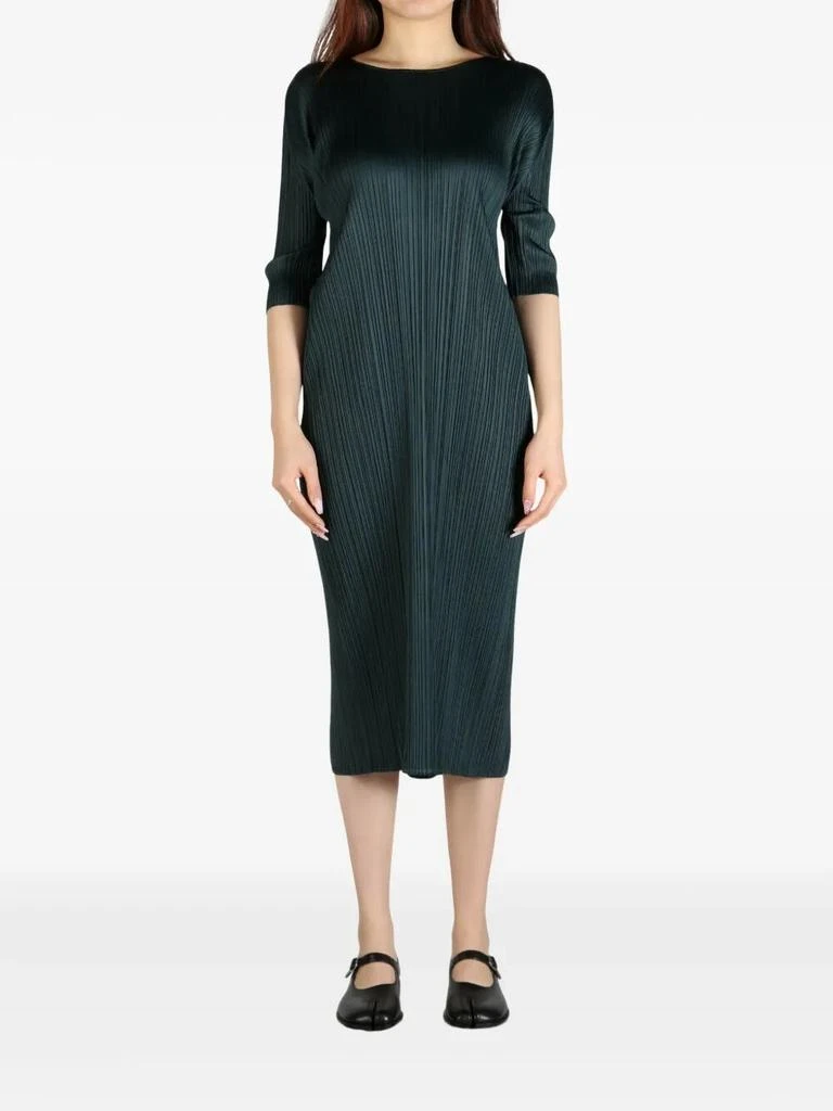 Issey Miyake MERRY BICOLOR MIDI DRESS 3