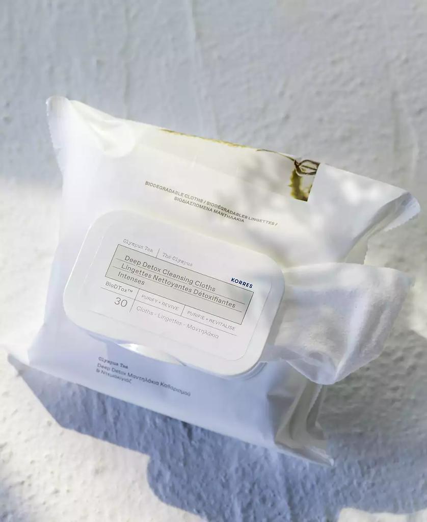KORRES Olympus Tea Deep Detox Cleansing Cloths