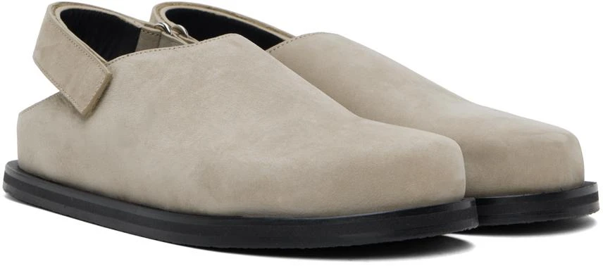 Studio Nicholson Gray Hardning Clogs 4