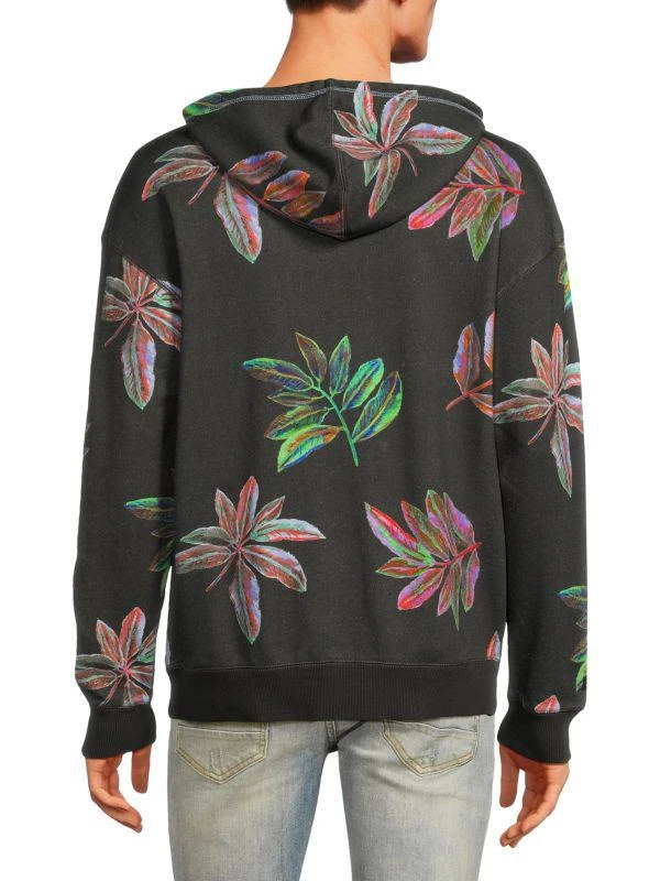 Scotch & Soda Leaf Print Hoodie 2