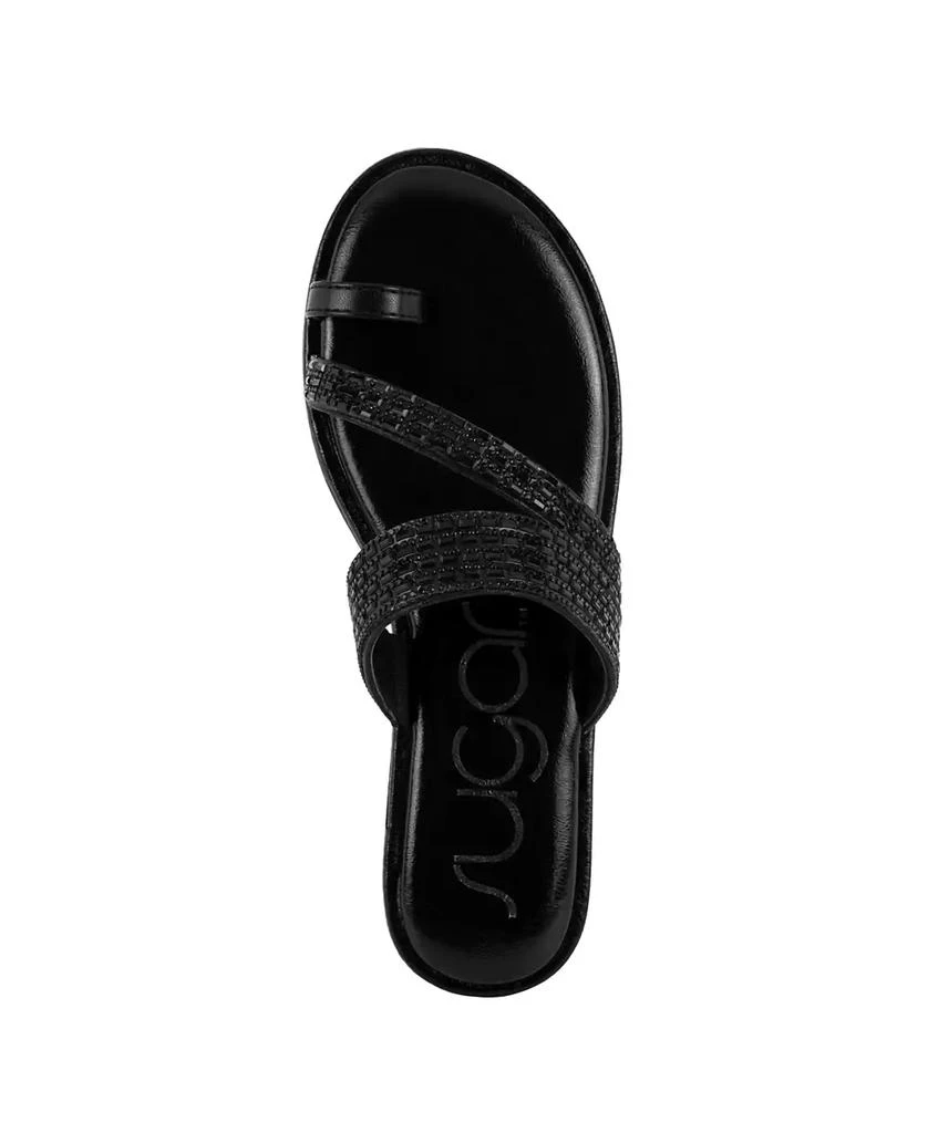 Sugar Women's Pacifico Toe Ring Flat Sandals 4