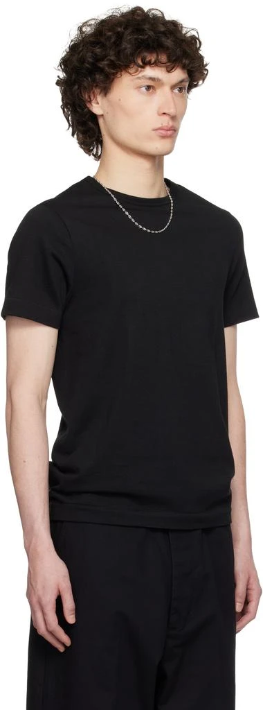 Merz b. Schwanen Black 215 Loopwheeled T-shirt 2