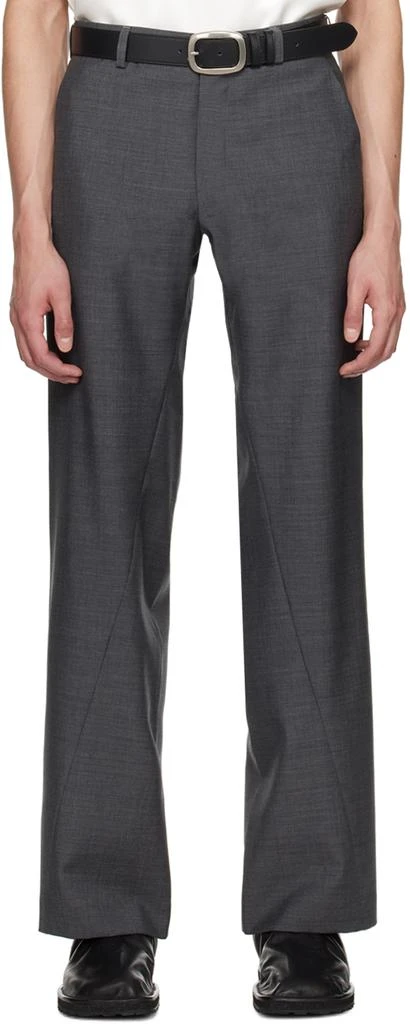Bianca Saunders Gray Benz Trousers 1