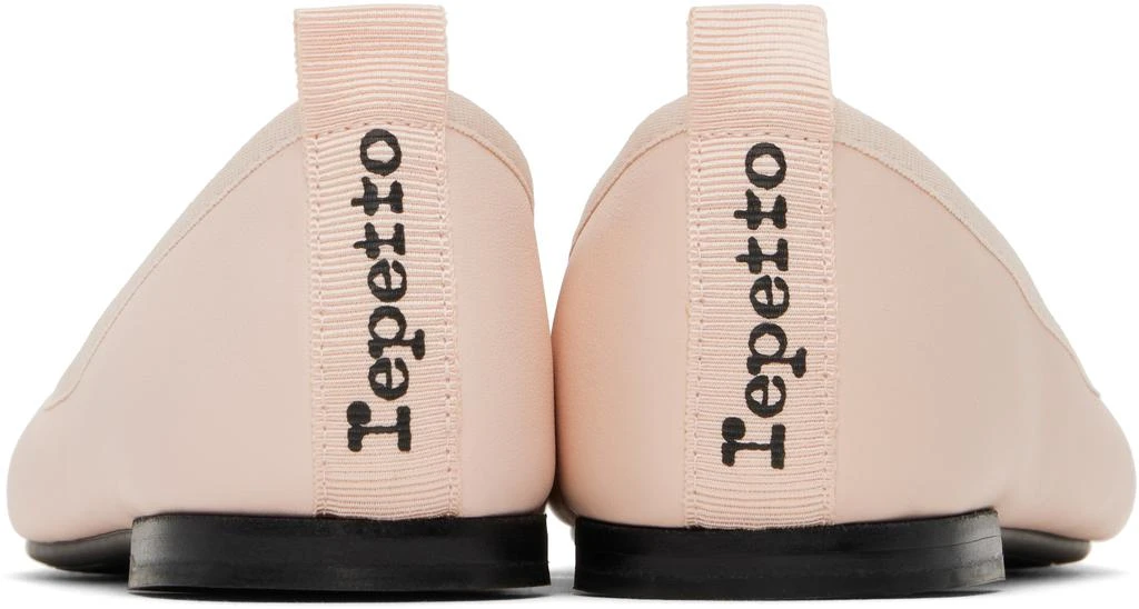 Repetto Pink Garance Square Toe Ballerina Flats 2