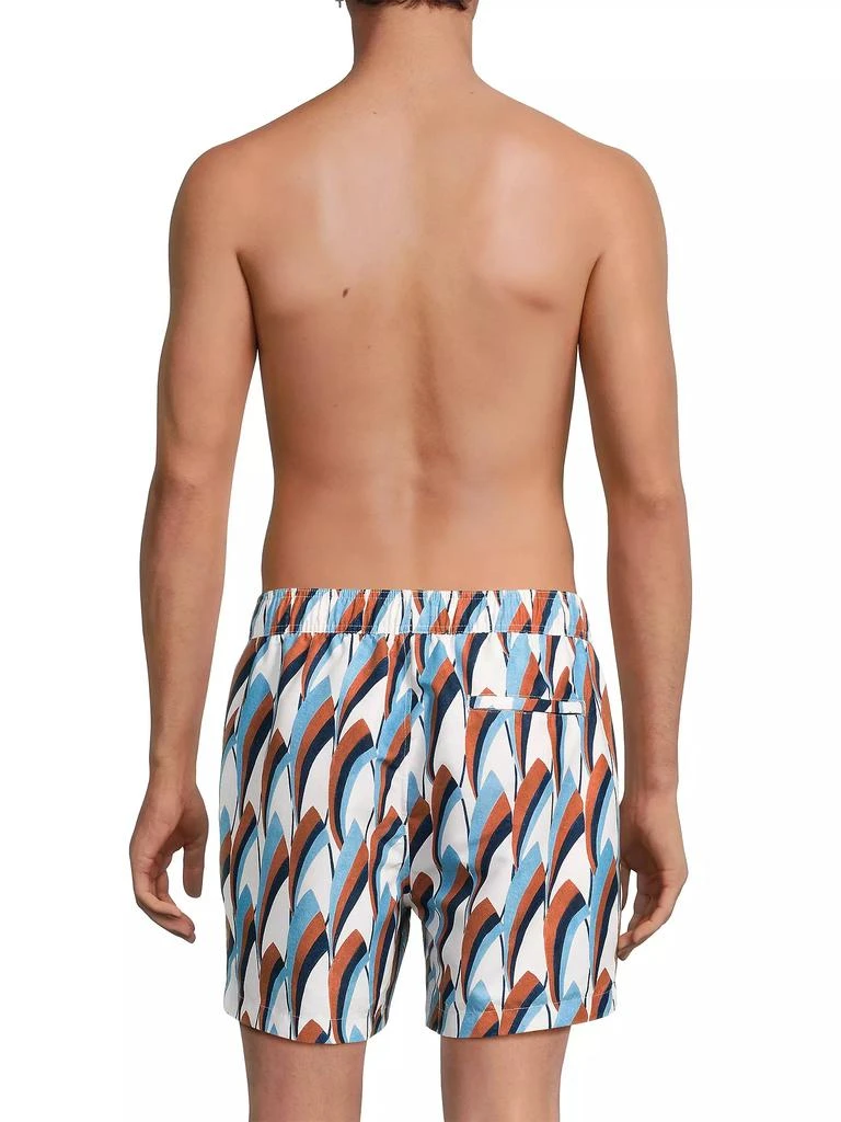 Onia Charles 5-Inch Printed Swim Trunks 5