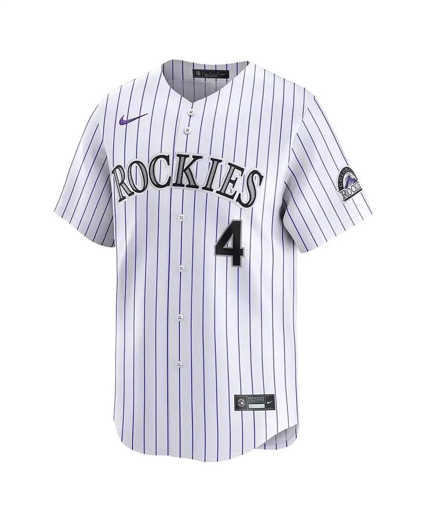 NIKE Men's Michael Toglia White Colorado Rockies Home Limited Player Jersey 3