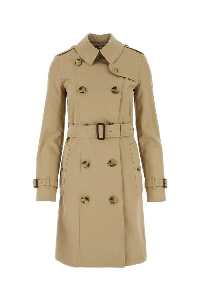 Burberry Burberry Double-Breasted Belted Trench Coat 1