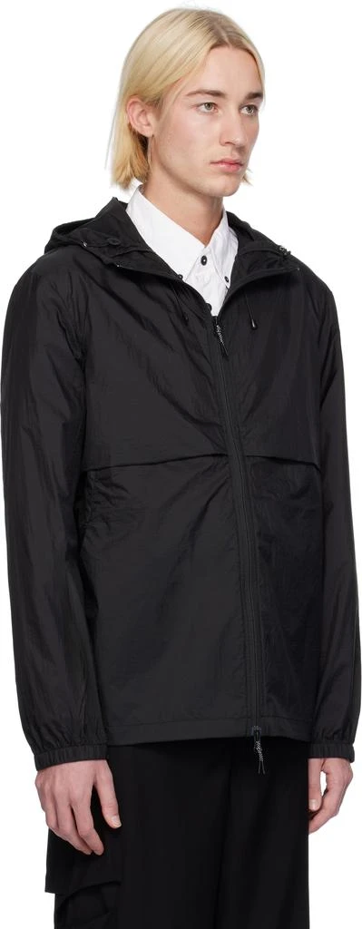 J EONGL I Black Camouflage Lasercut Windbreaker 2
