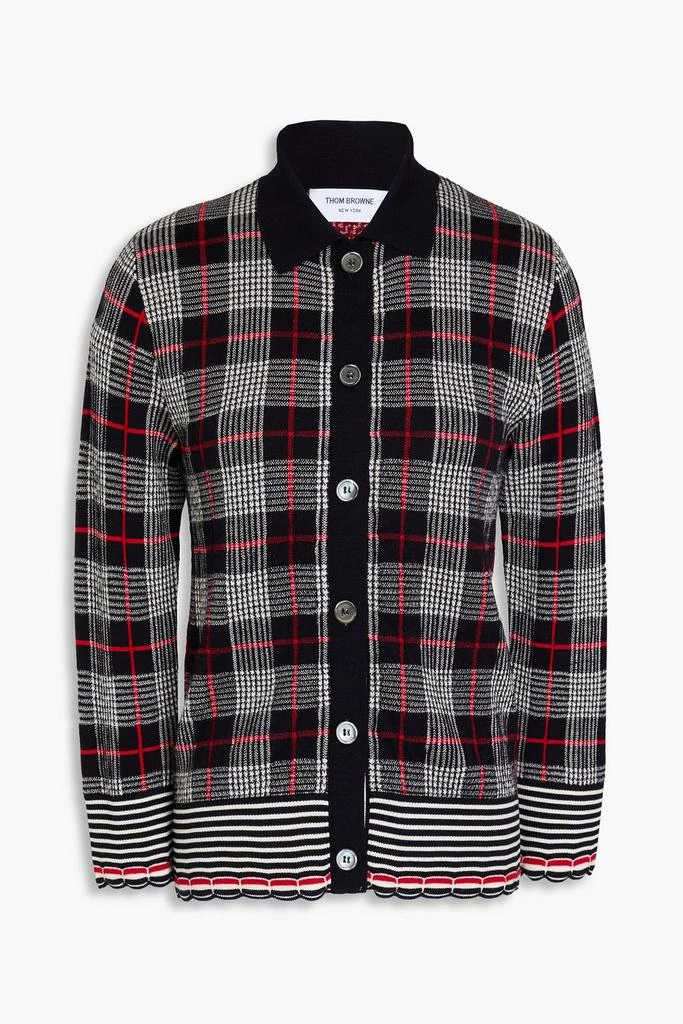 Thom Browne Checked wool cardigan