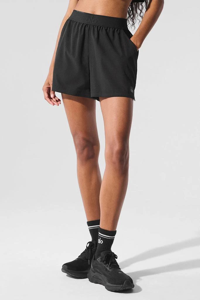 Alo Mesh Mirage Short - Black 3