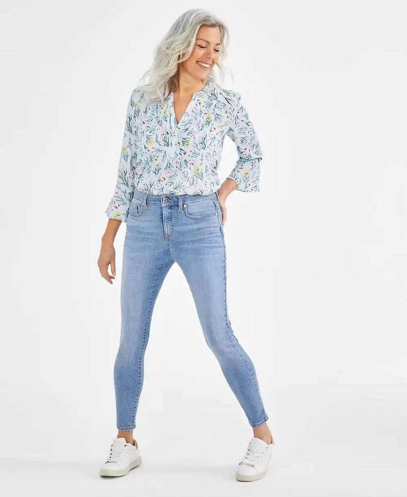Style & Co Women's Mid-Rise Curvy Skinny Jeans, Created for Macy's 1