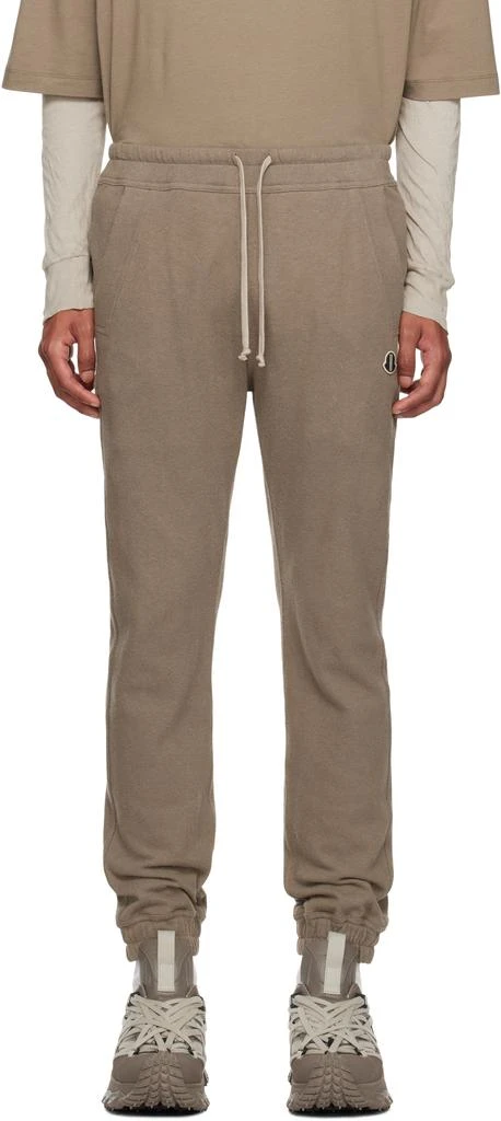 Rick Owens Moncler + Rick Owens Gray Jogger Sweatpants 1