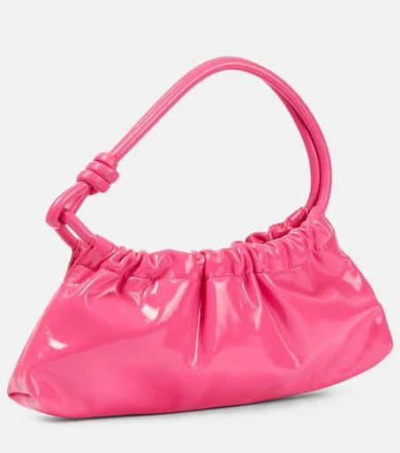 Nanushka Valerie lacquered tote bag 4