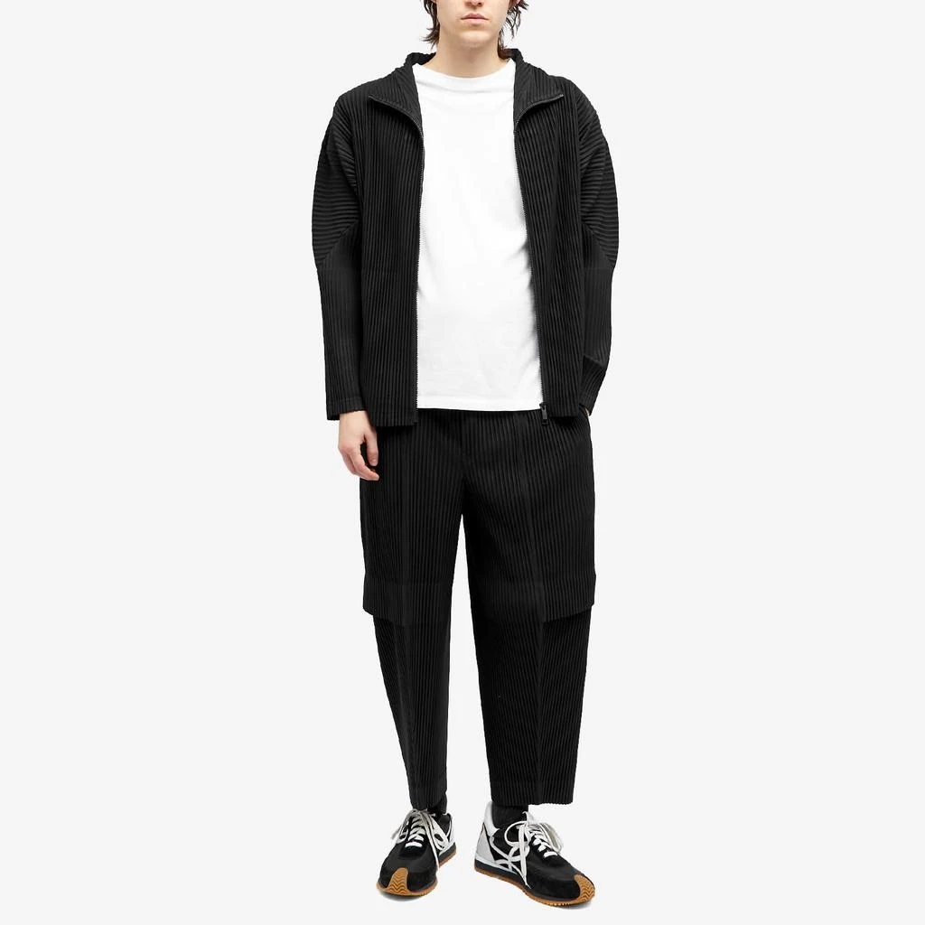 Homme Plissé Issey Miyake Homme Plissé Issey Miyake Pleated Zip Up Jacket 4