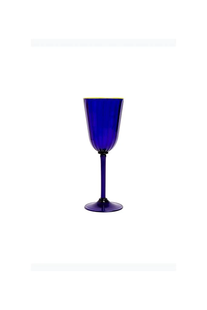 LA DOUBLE J La Doublej - Rainbow Wine Glasses Set of Two 2