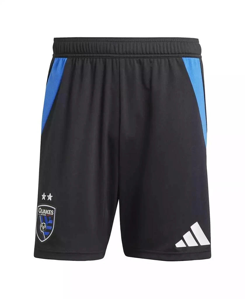 Adidas Men's Black San Jose Earthquakes Home 2025 Headliner Authentic Shorts 4