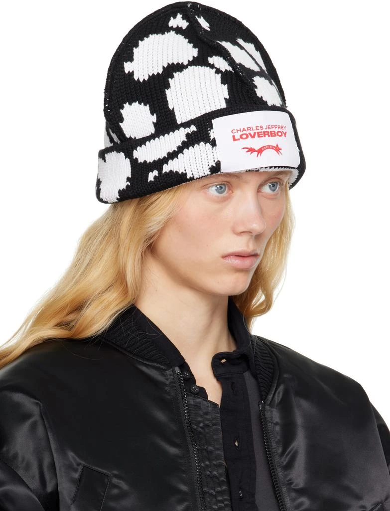 Charles Jeffrey Loverboy Black 
White Loverboy Beanie 2