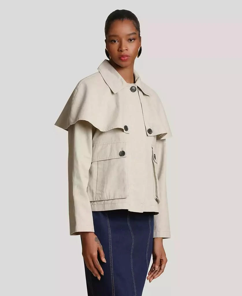 Avec Les Filles Women
s Cropped Cape Jacket 3
