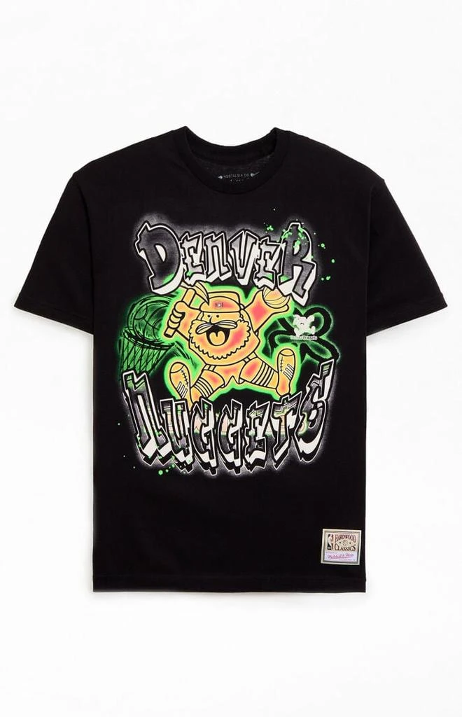 Mitchell & Ness Spraypaint Denver Nuggets T-Shirt 1