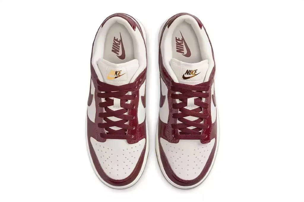 NIKE Women's Dunk Low Lx Sneakers In Phantom/team Red/sail 3