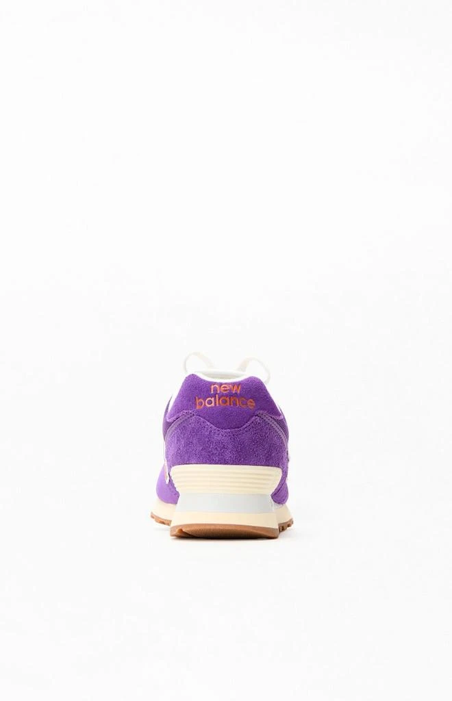 New Balance Women's Purple 574 Sneakers 3