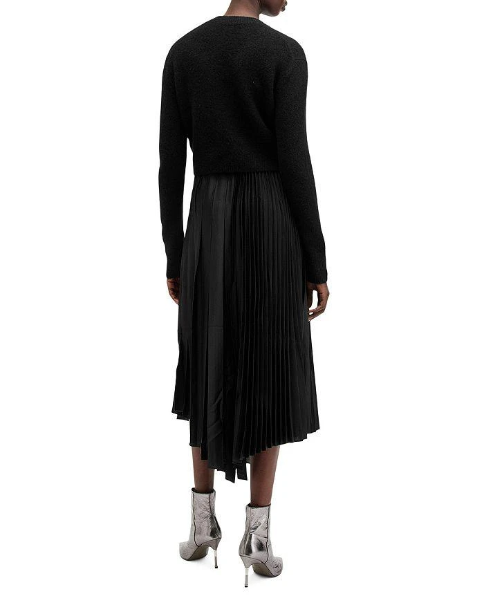 ALL SAINTS Jax 2-In-1 Pleated Maxi Dress 5