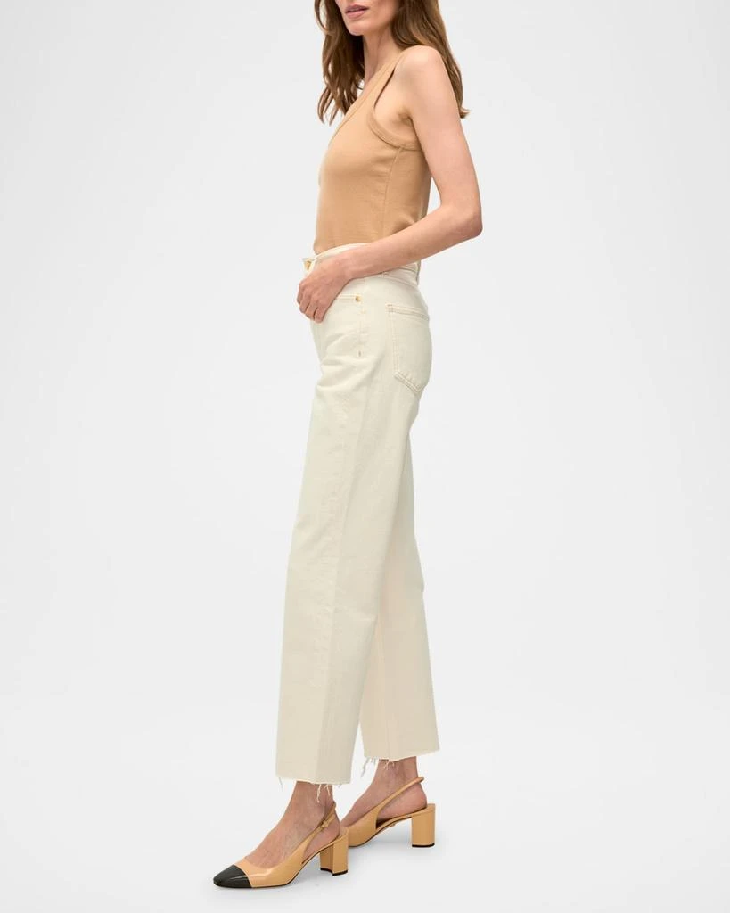 VERONICA BEARD Birke Ribbed Scoop-Neck Tank Top 2