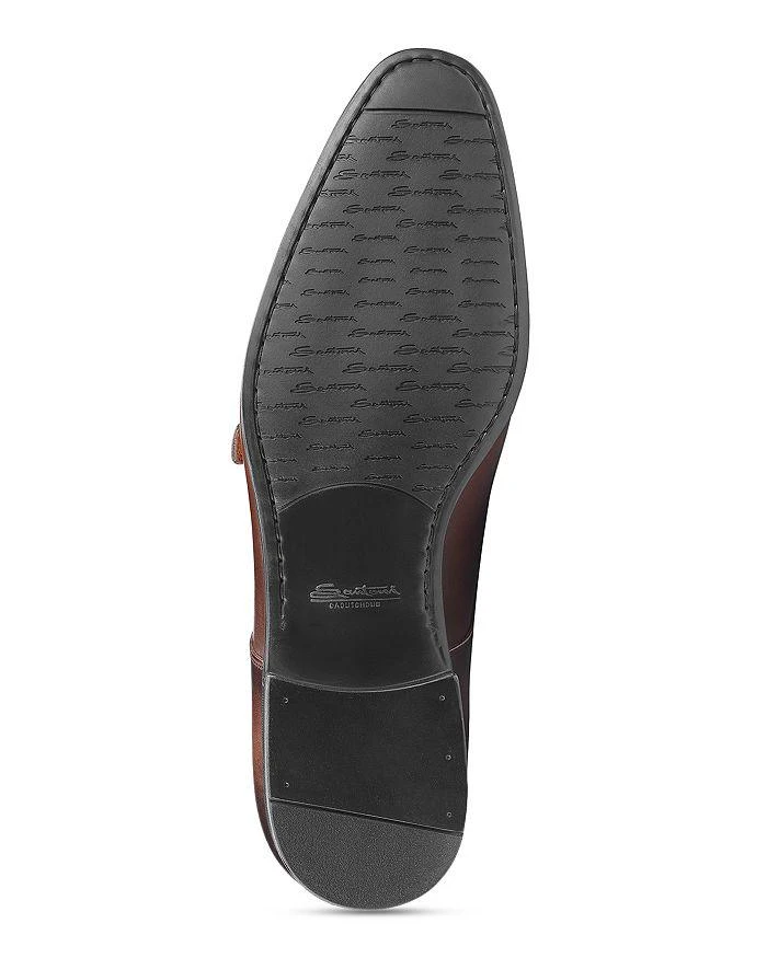 Santoni Men's Inca Double Buckle Dress Shoes 6