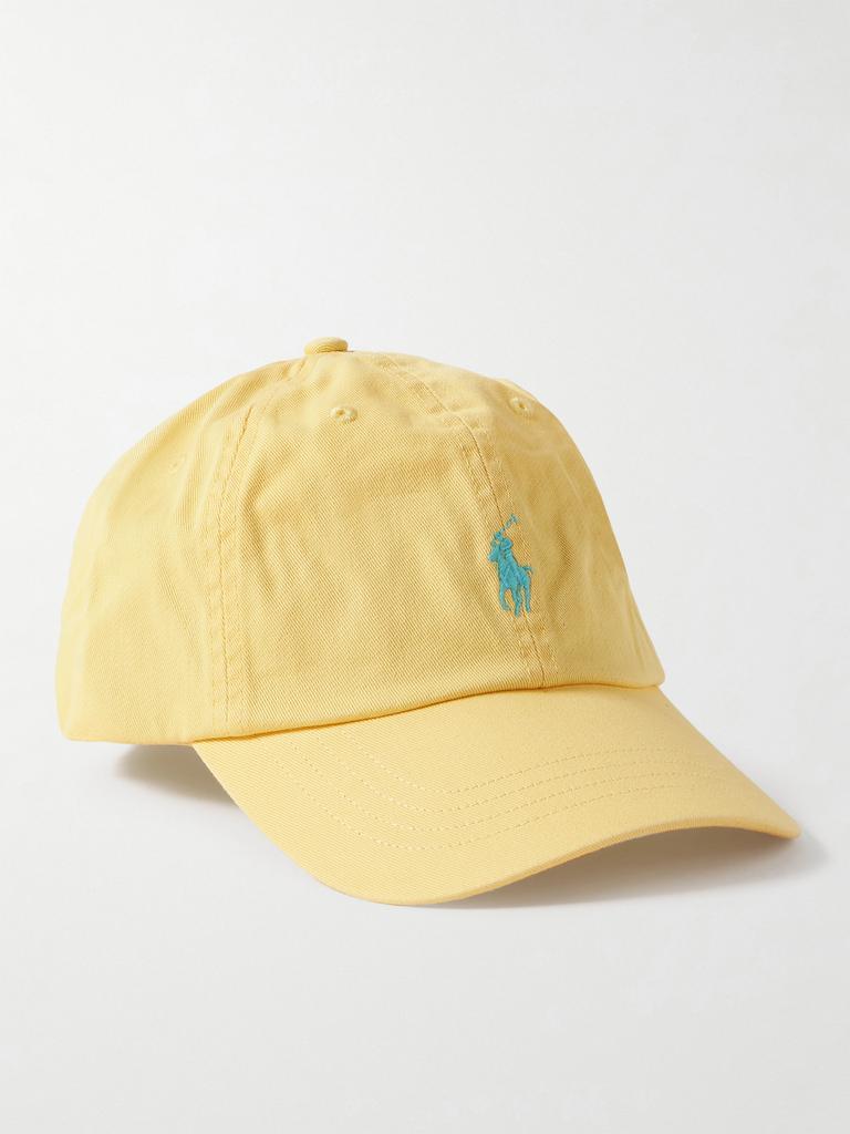Ralph Lauren 刺绣纯棉平纹布棒球帽