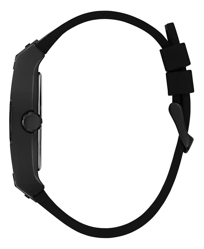 GUESS Men's Black Silicone Analog Watch, 44mm 2
