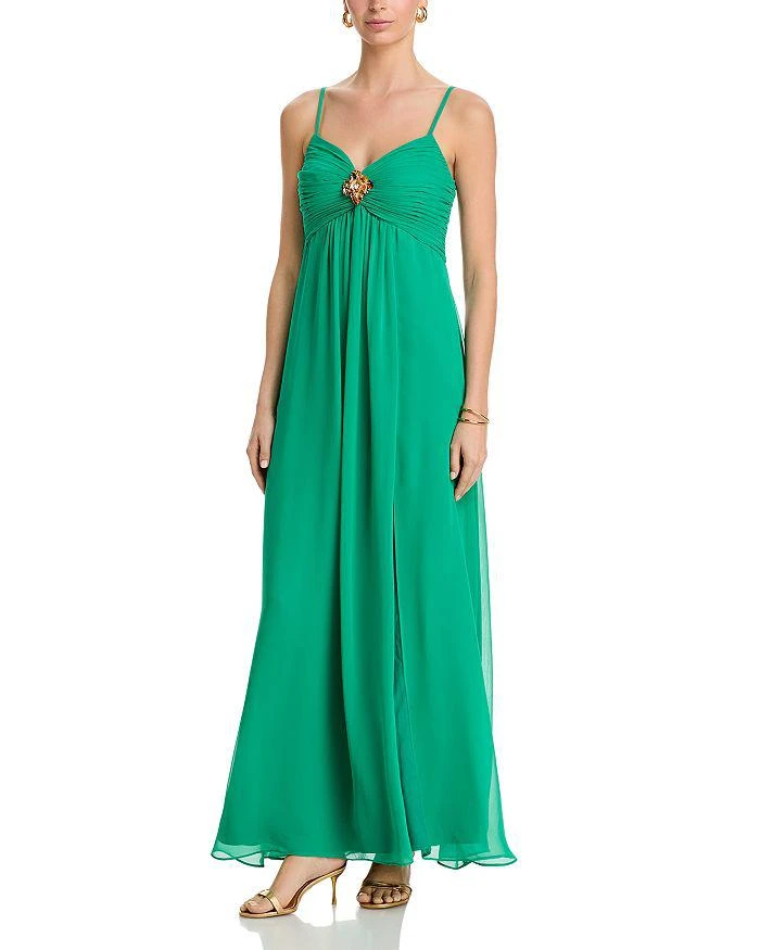 Eliza J Scalloped-Edge Lace Gown - Exclusive - Dresses & Skirts - Free Shipping - BeyondStyle Eliza J Scalloped-Edge Lace Gown - Exclusive - Dresses & Skirts - Free Shipping - BeyondStyle