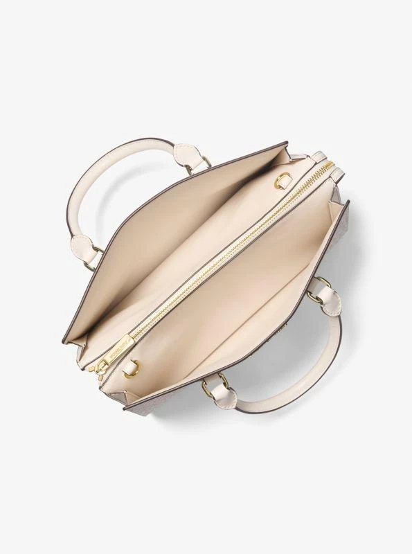 Michael Kors Sheila Medium Logo Satchel 4