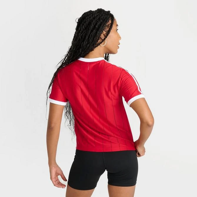 Adidas Women's adidas Originals adicolor 3 Stripes Jersey T-Shirt 4