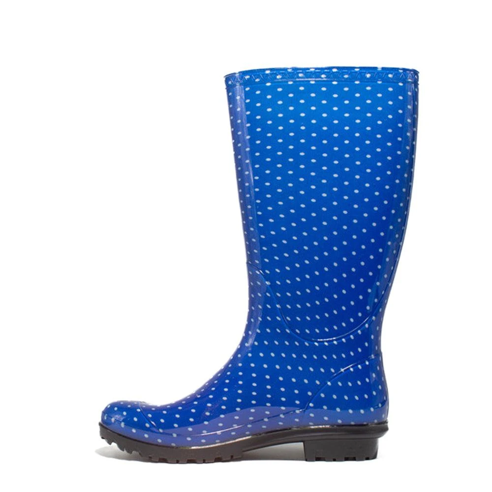 Gameday Boots University of Kentucky Polka Dot Round Toe Rain Boots 3