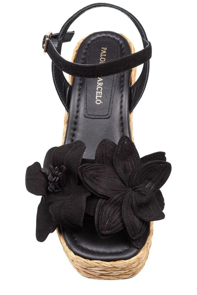 PALOMA BARCELÓ Paloma Barceló Brunella Floral Patch Sandals 3