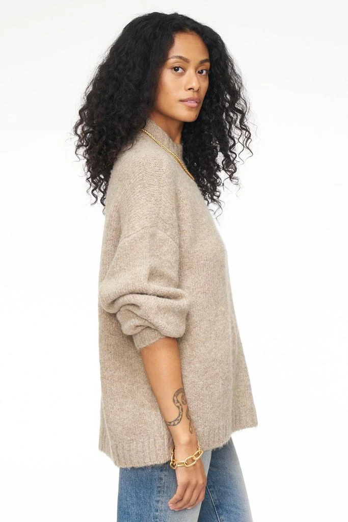 Pistola Denim Carlen Mock Neck Sweater - Taupe 3